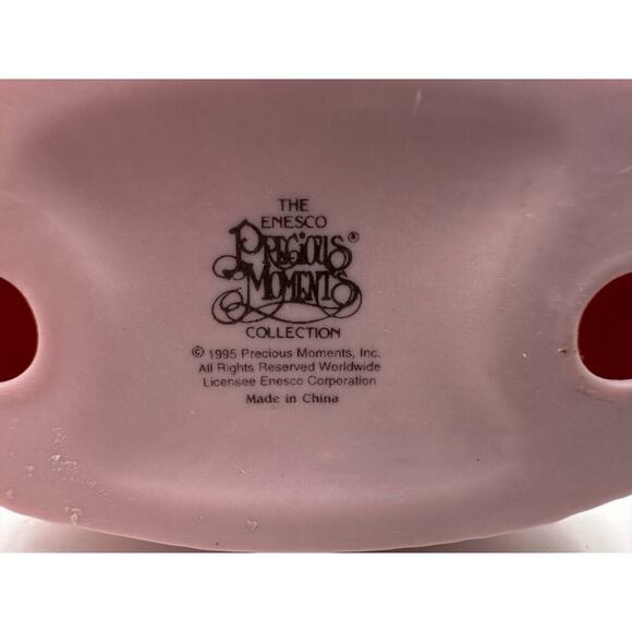 Precious Moments Figurine Table Top To My Grandma You are My Happiness Pink - Picture 3 of 4